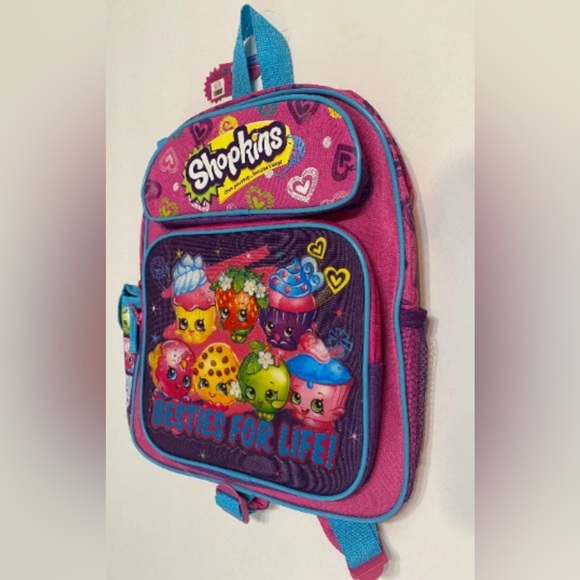 Other - Shopkins SMALL Backpack 12” Tall , New School backpack NEW! Licensed products!